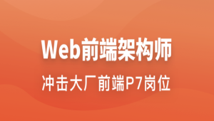 Web前端架构师 | 更新至34周