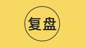 跟着高手学复盘 | 完结