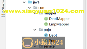 3、spring+mybatis关联映射（无mapper实现类）+idea+maven