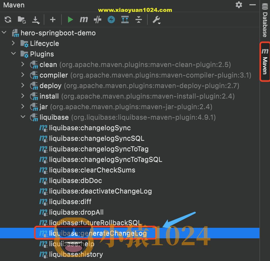 使用 Liquibase 管理数据库版本 – SpringBoot 2.7 .2 实战基础