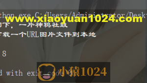 Python实现下载一个URL图片文件到本地