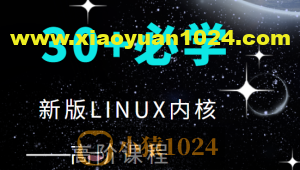 30+程序必学 新版LINUX内核高阶课程