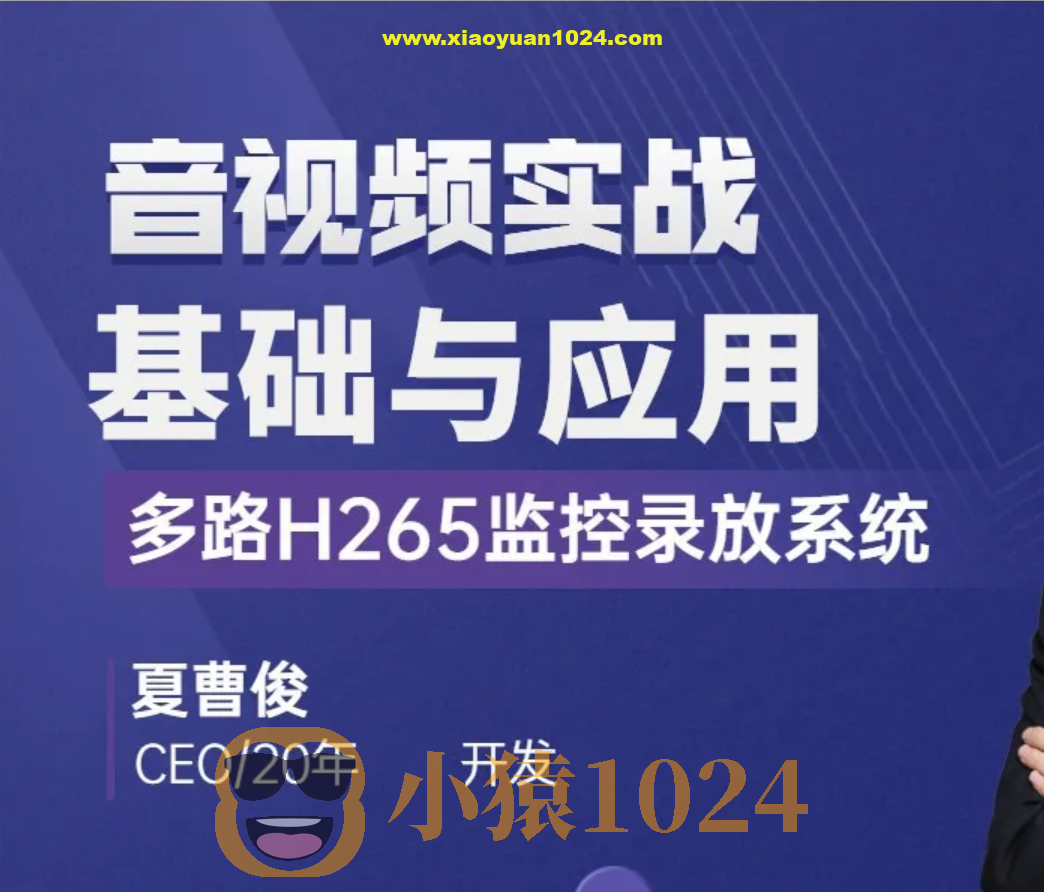 C++音视频实战-FFmpeg基础到工程-多路H265监控录放开发