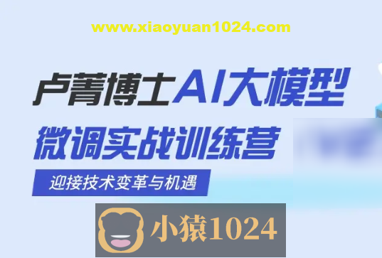 卢菁博士-AI大模型微调实战训练营
