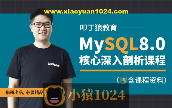 叩丁狼-MySQL8.0核心深入剖析课程
