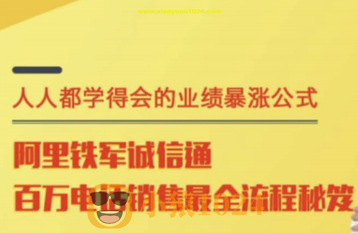 程序员转行 阿里电话销售实战 百万业绩精髓