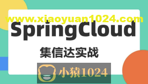 基于Spring Cloud架构的短信解决 集信达实战课程(资料完整)