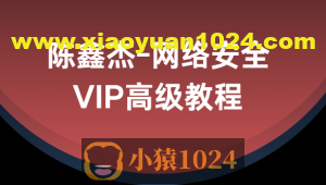 陈鑫杰-网络安全VIP高级教程