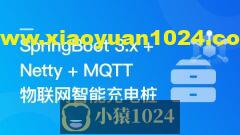 SpringBoot 3.x + Netty + MQTT 实战物联网智能充电桩