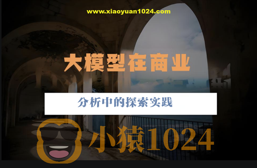 大模型在商业分析中的探索实践