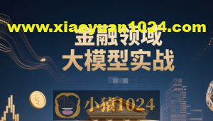 金融领域大模型实战