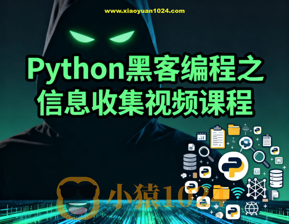 Python黑客编程之信息收集视频课程