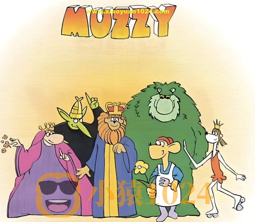 BBC经典英语启蒙动画《玛泽的故事 Big Muzzy (音视频+PDF+单词卡+配套教材) 》