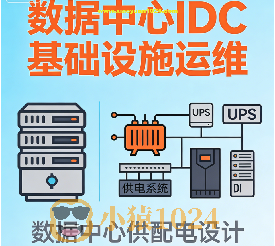 数据中心IDC基础设施运维&数据中心供配电设计