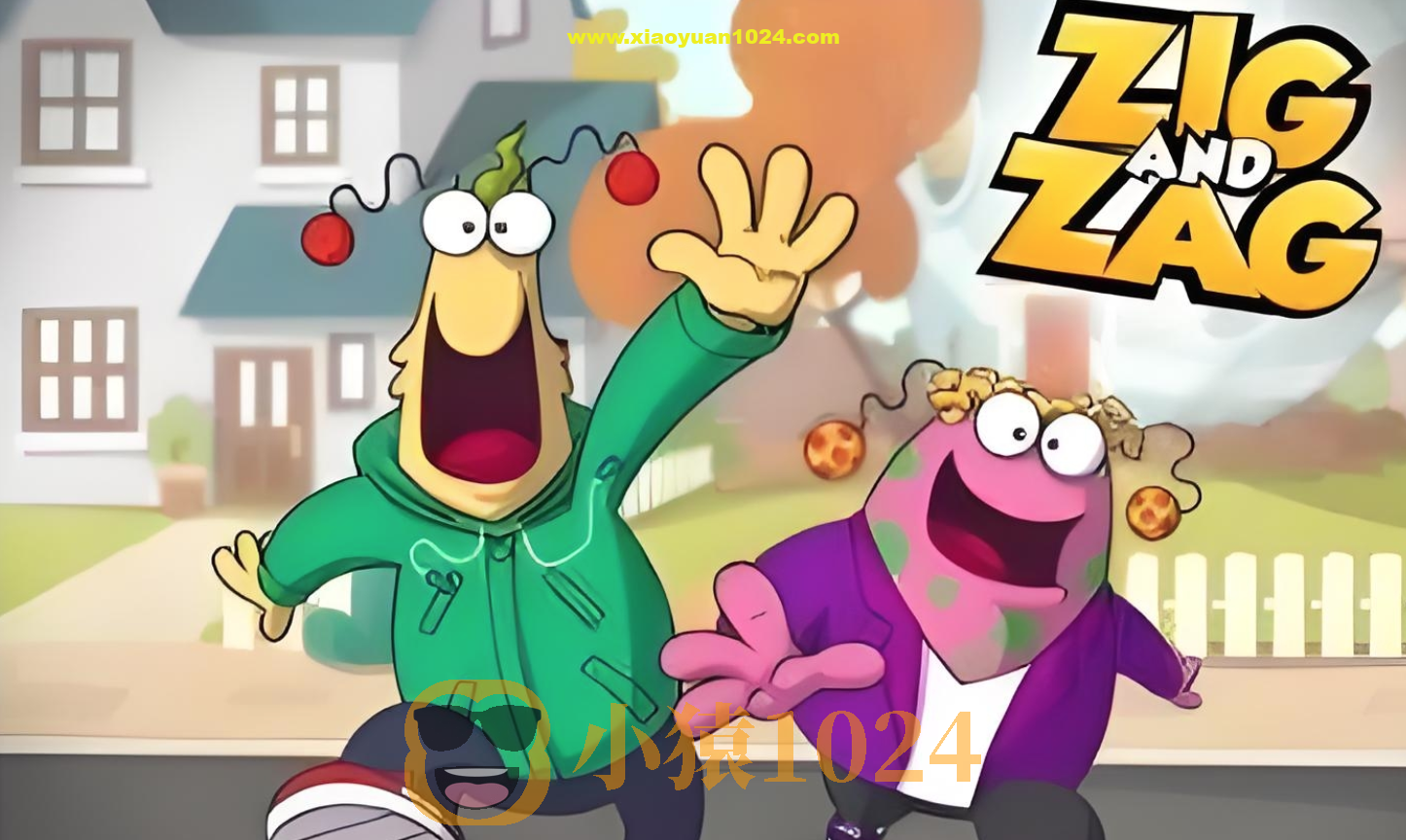 BBC英语启蒙动画《有来和有去 Zig and Zag》