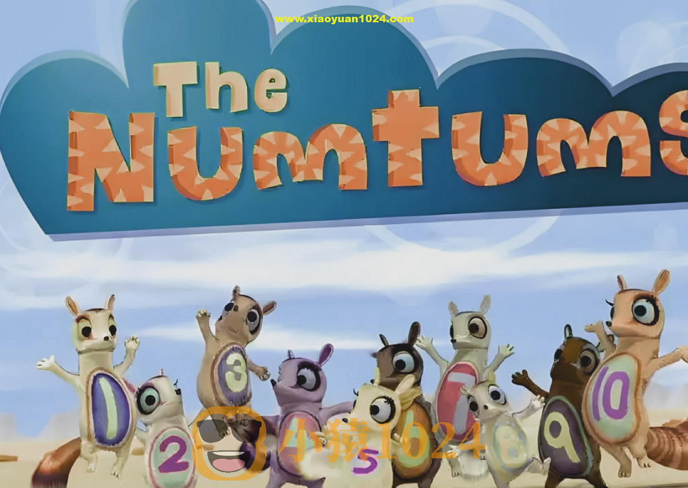 BBC英语数学启蒙动画片《数字虫 The Numtums (1-3季) 》