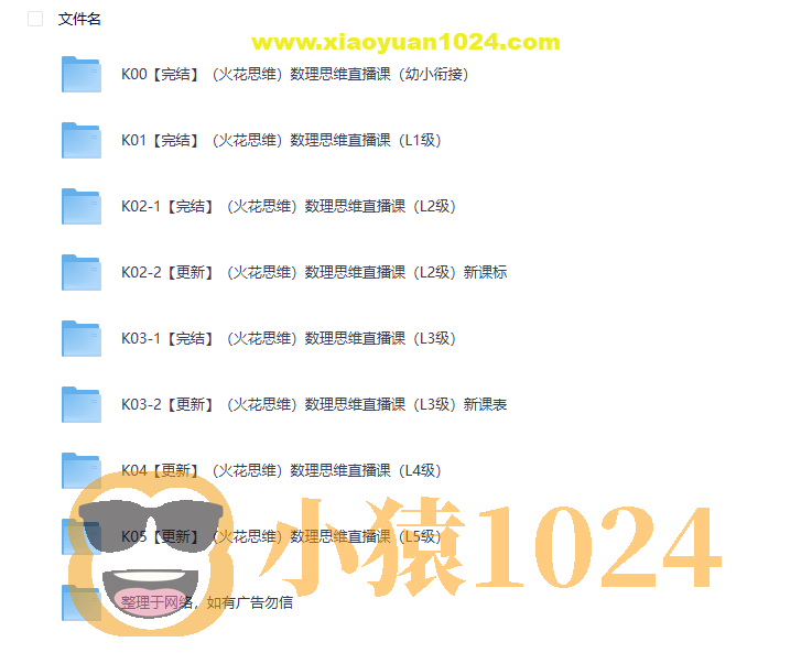 火花思维VIP课程合集1-5数学逻辑训练